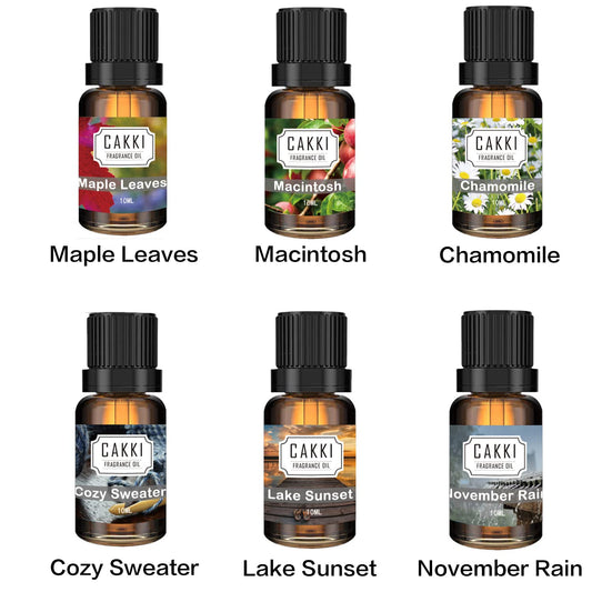 Maple leaves fragrance oil 6x10ml
