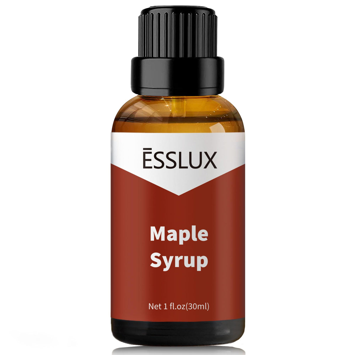 ESSLux Maple Syrup Fragrance Oil 30ml amber glass bottle with dropper