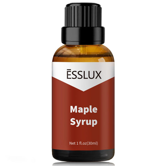 ESSLux Maple Syrup Fragrance Oil 30ml amber glass bottle with dropper