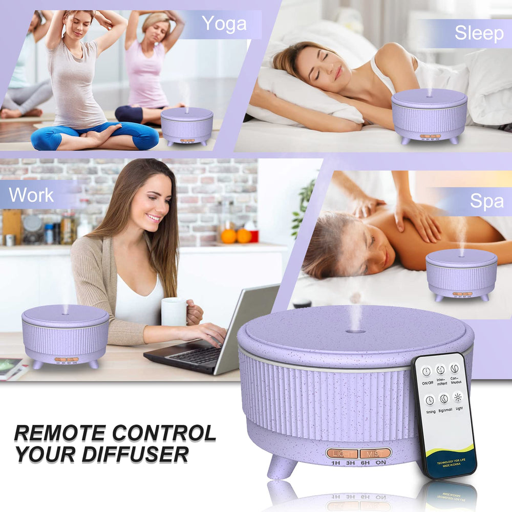 Elegant marble grain design diffuser