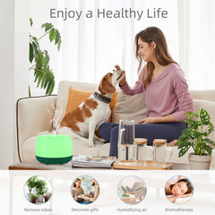 Whisper-quiet operation with auto shut-off feature