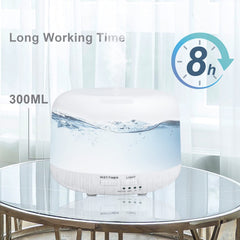 3D view showing 300ML tank and mist output