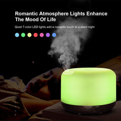 Diffuser suitable for large rooms with humidifier function