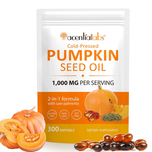 Mariayu pumpkin seed oil capsules 1000mg softgels image 01
