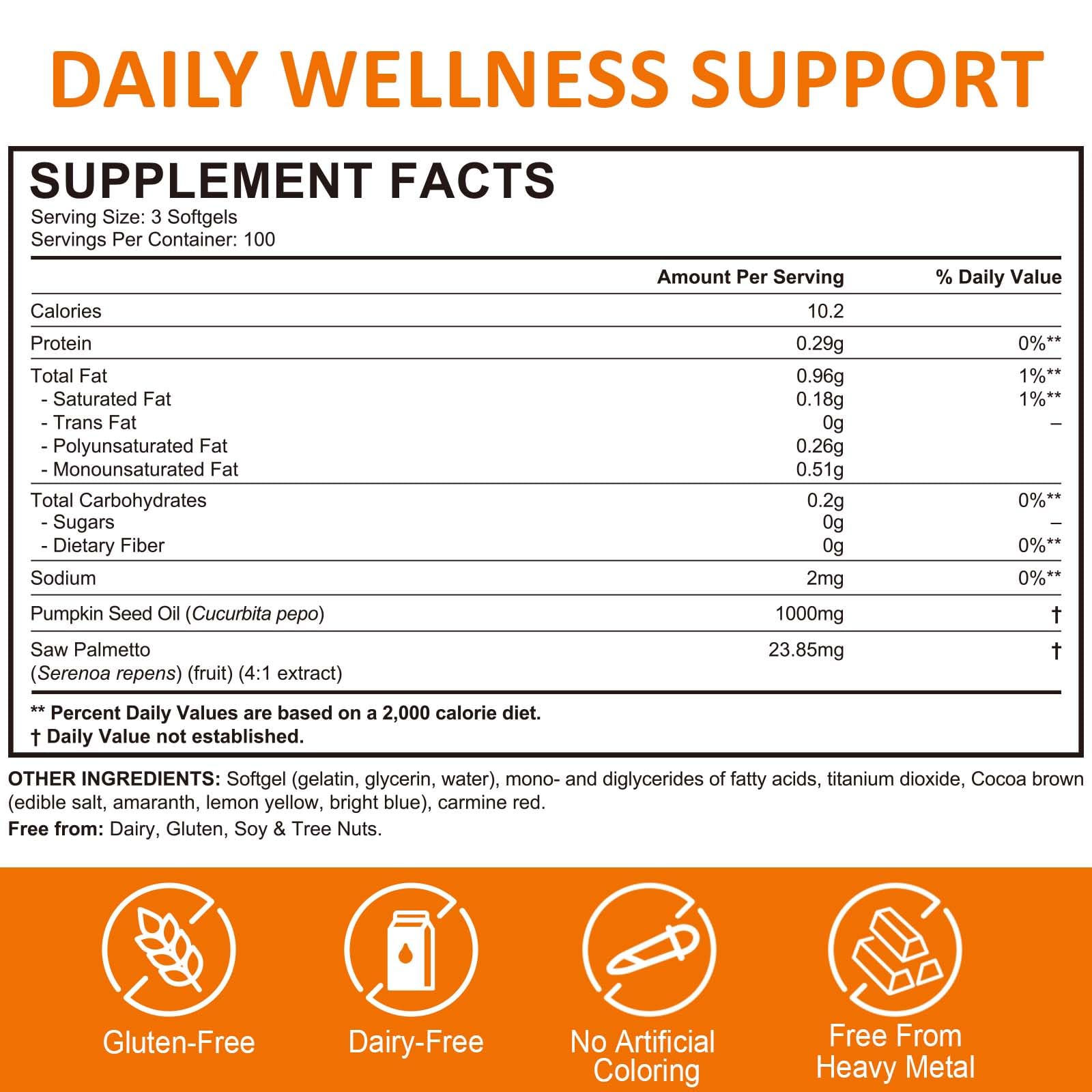 Mariayu pumpkin seed oil capsules 1000mg softgels image 02