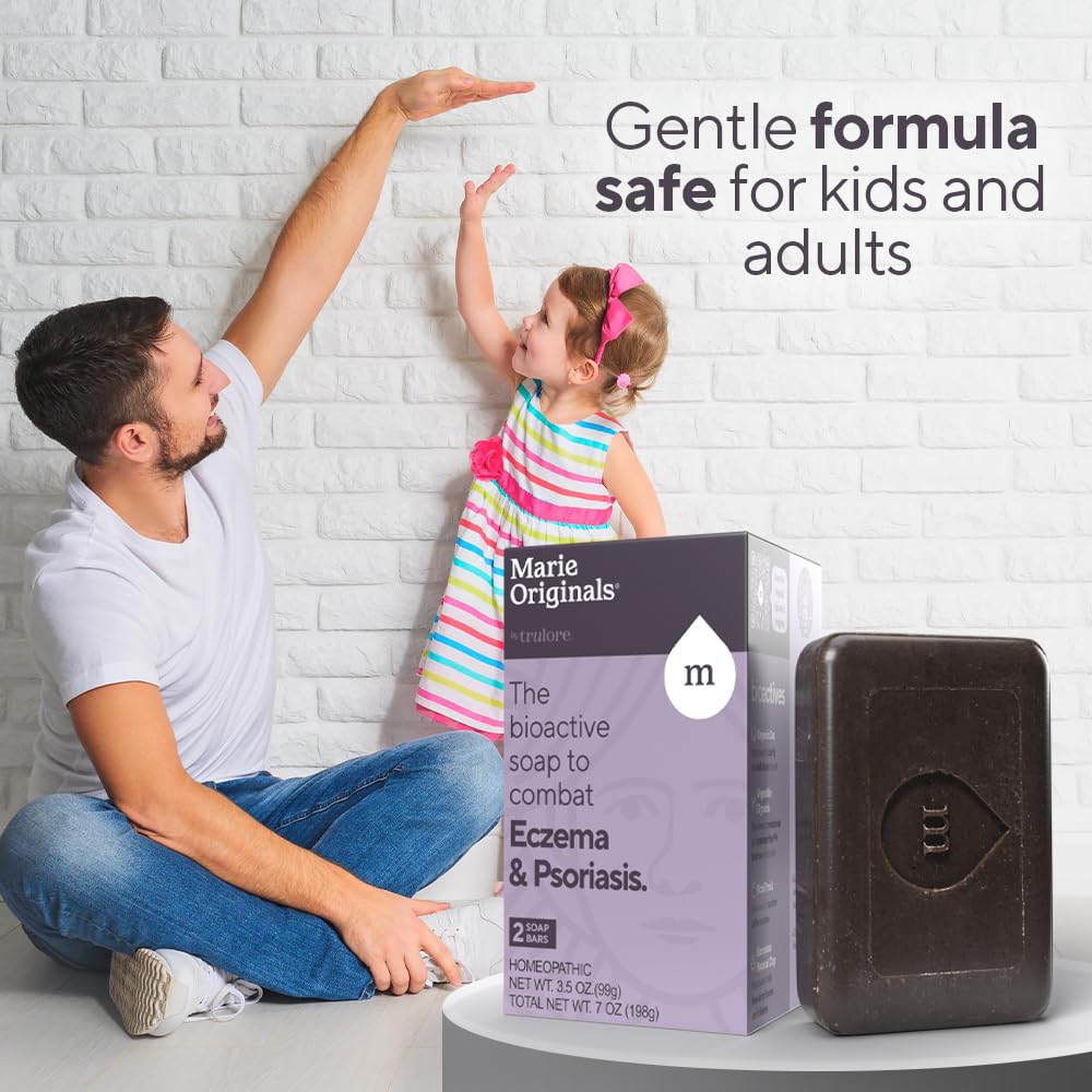 Marie Originals Eczema Face Soap Packaging highlights eco-friendly packaging