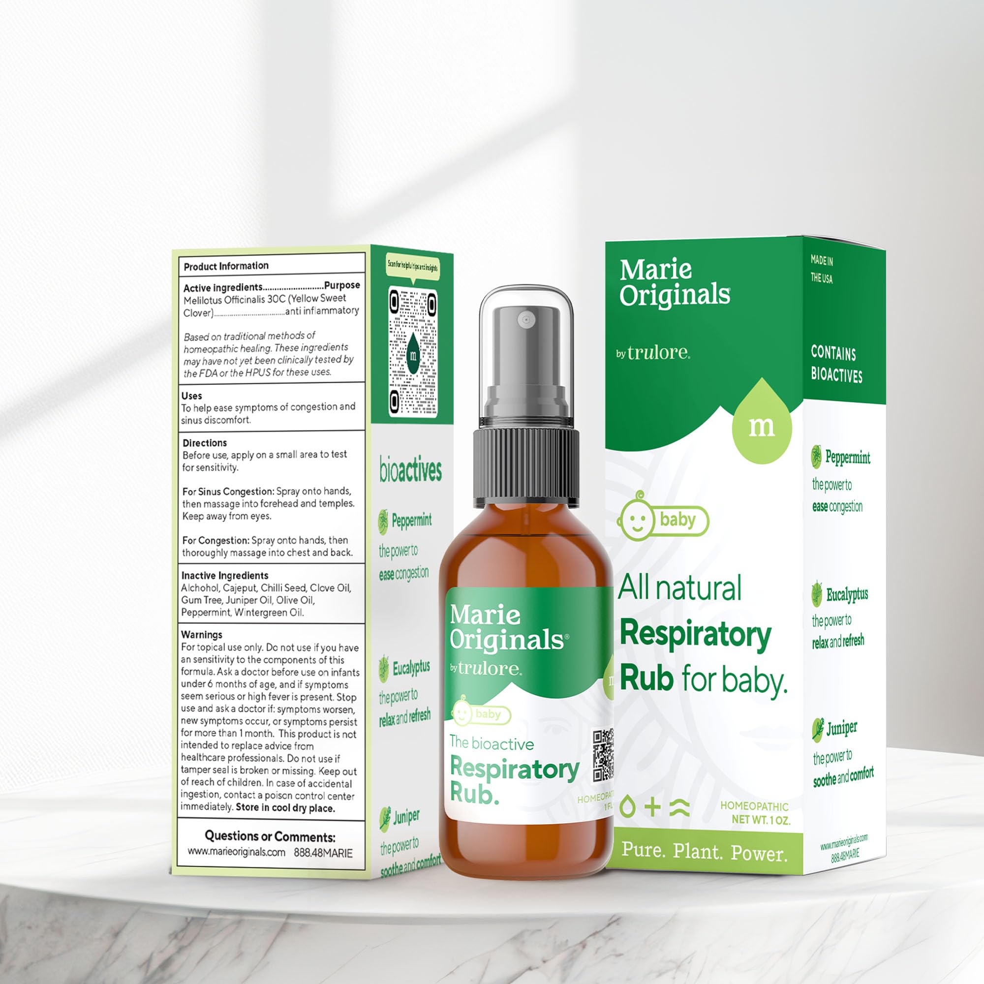 Infant vapor rub alternative for seasonal congestion