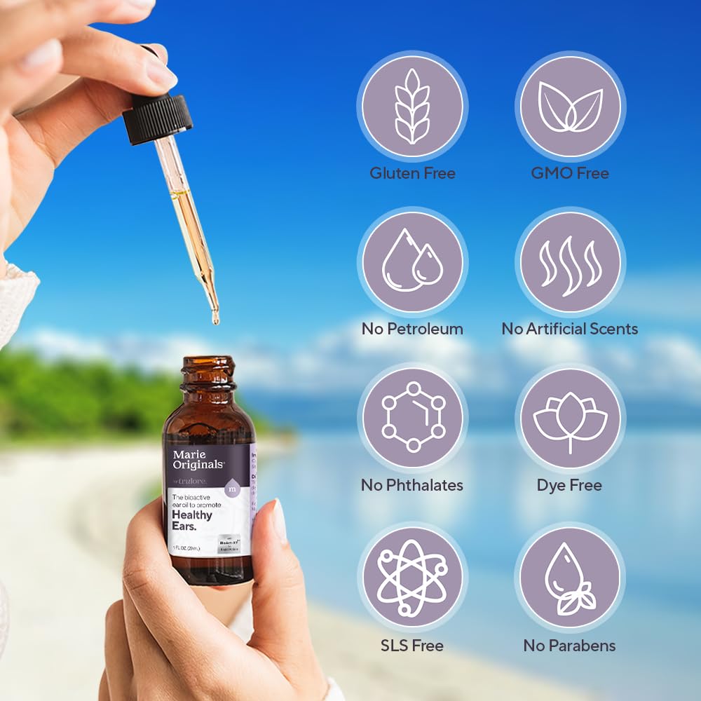 Marie Originals pet-safe ear oil drops support family-friendly ear care for animals