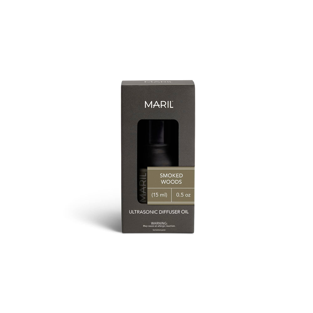 MARIL diffuser in a cozy room enhances atmosphere.