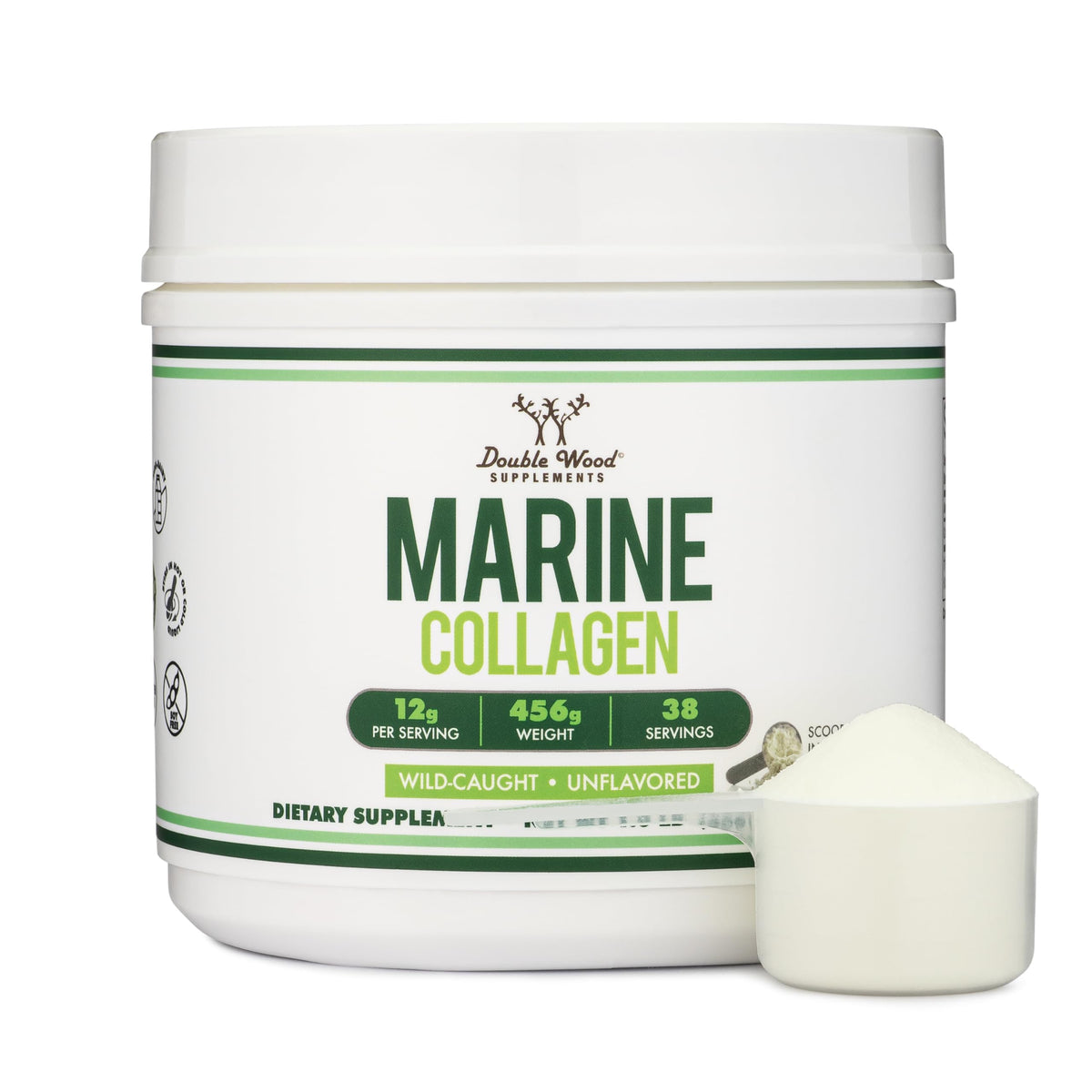 1 lb wild-caught unflavored marine collagen powder