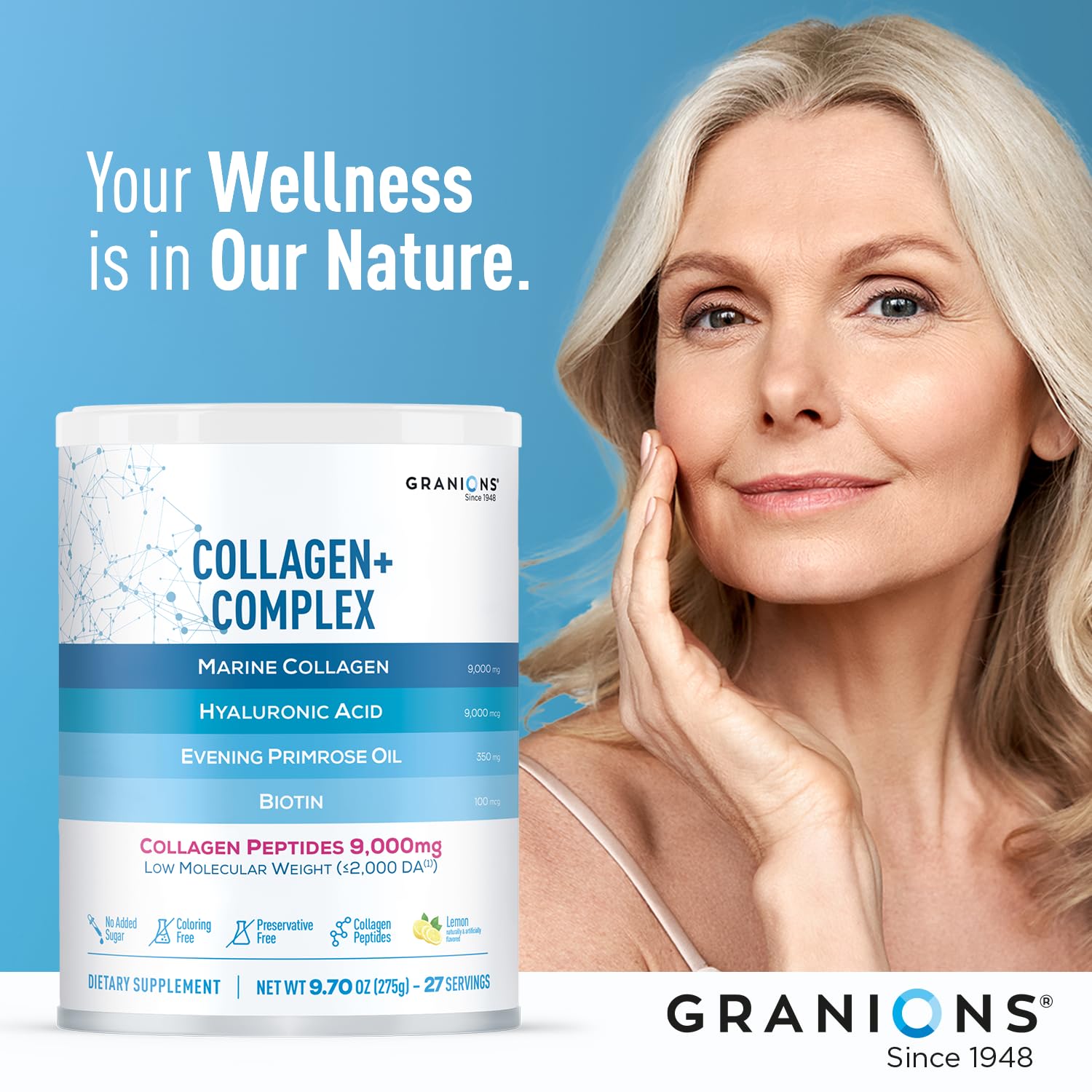 Biotin and antioxidants imagery