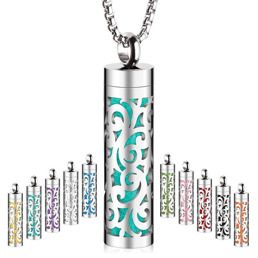 Maromalife essential oil necklace - front view