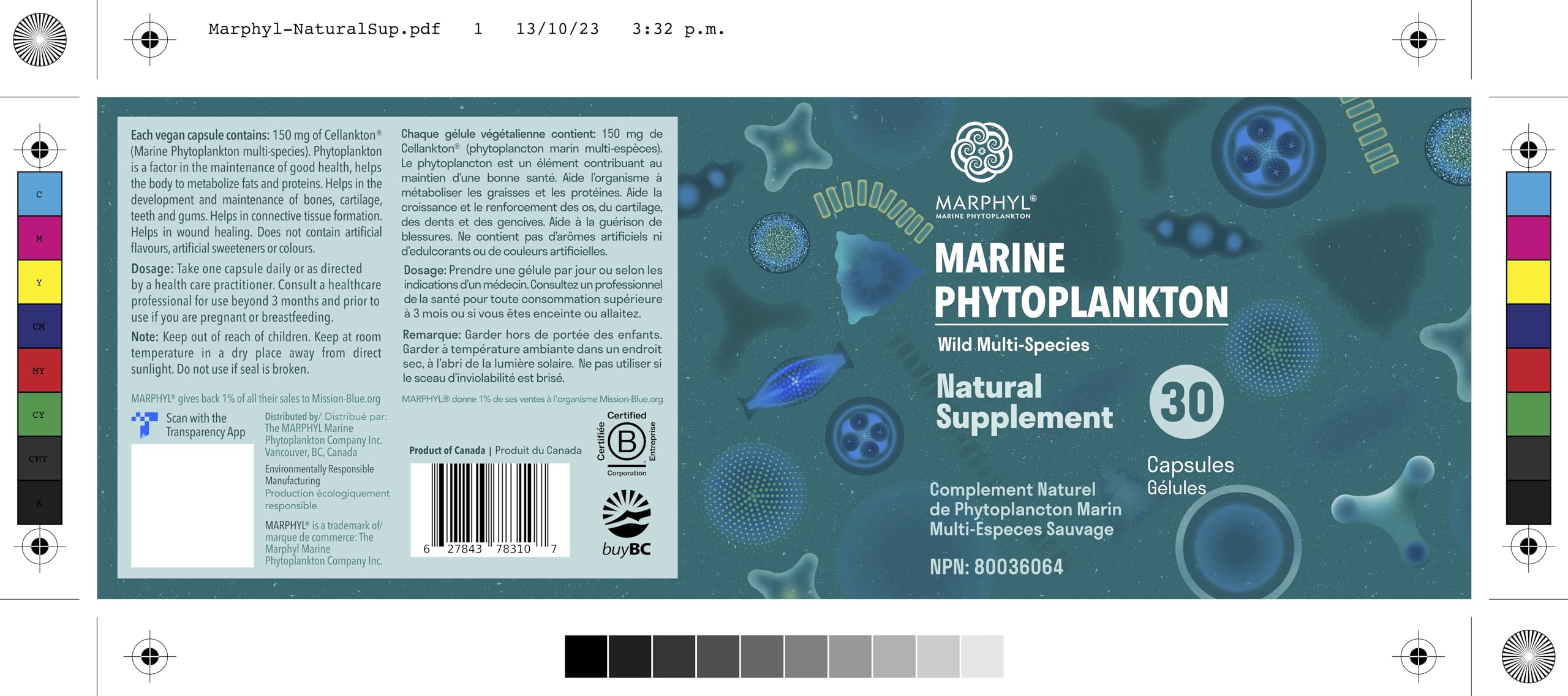Vancouver Island, Canada origin MARPHYL product image