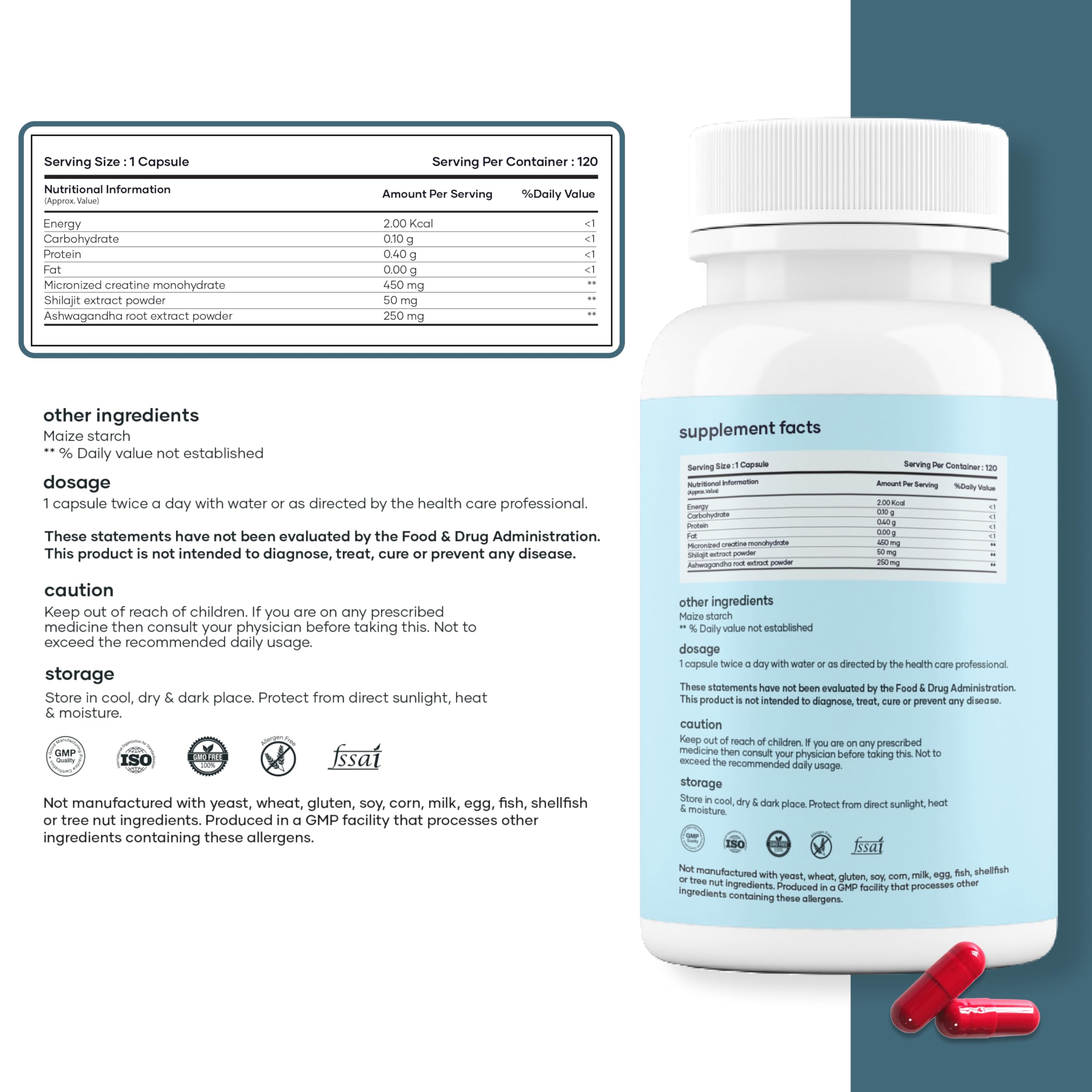 Capsules for easy daily use