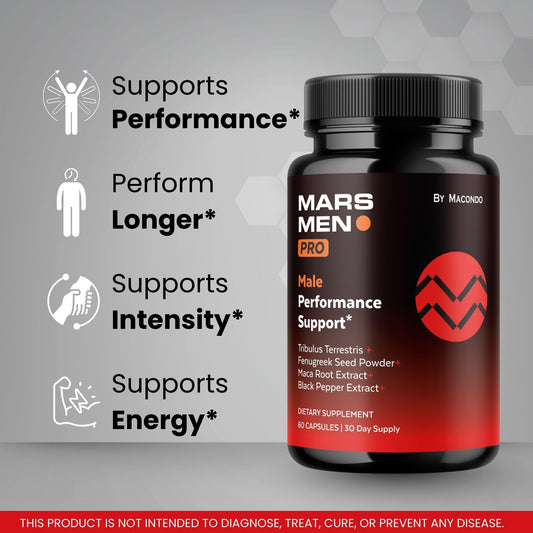 Mars Men Pro capsules close-up