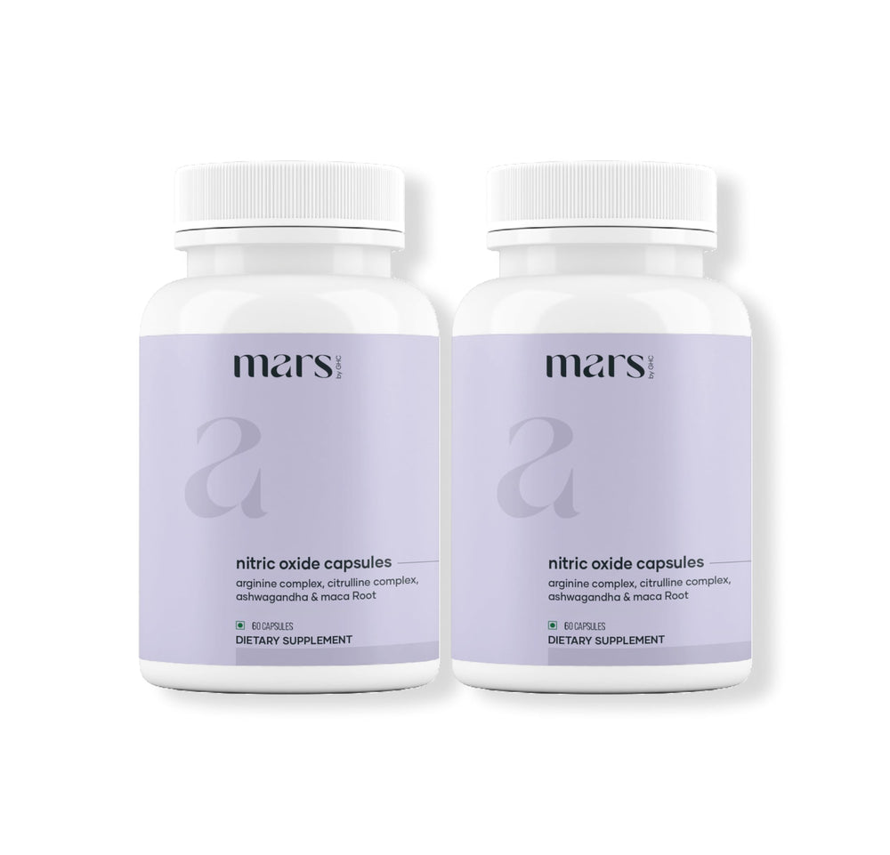Mars Nitric Oxide Capsules 120-count bottle