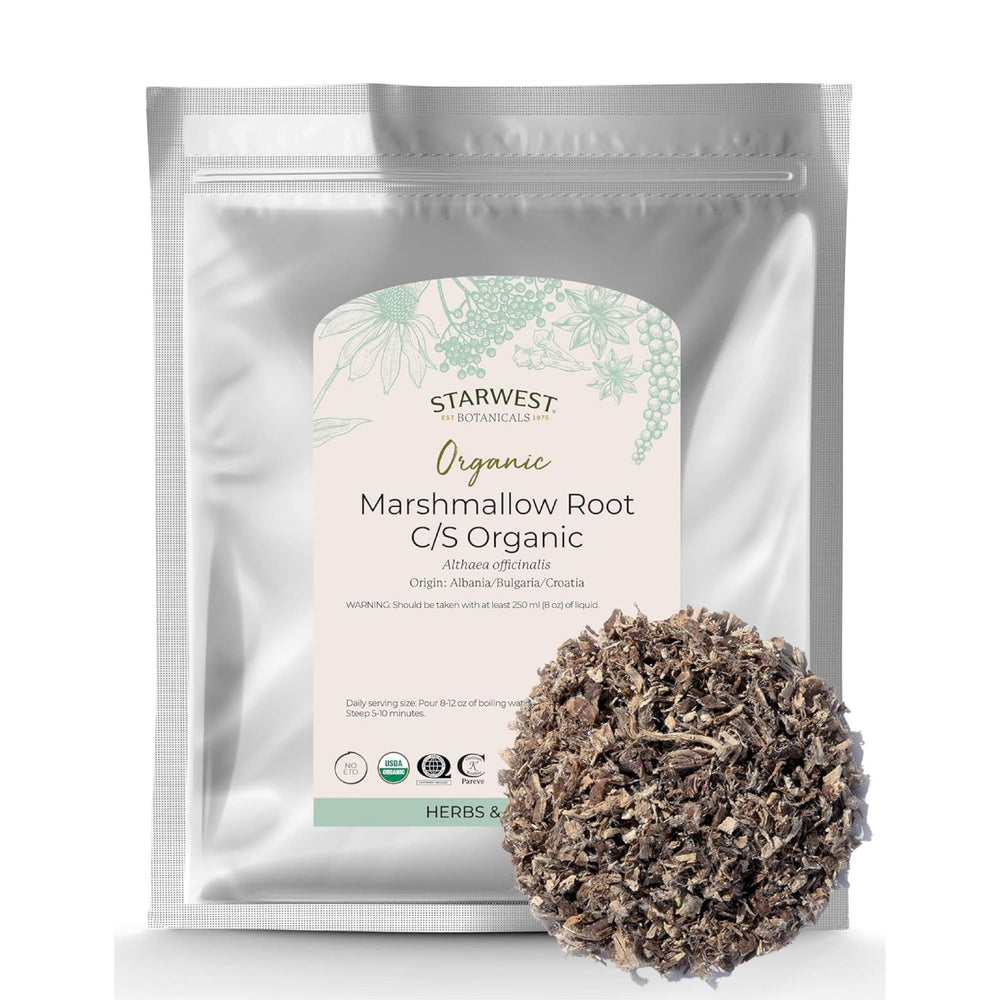 Dried marshmallow root in bulk 1 lb bag