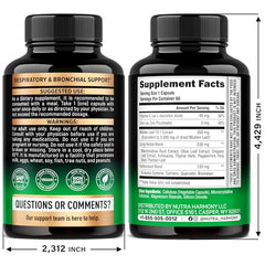 Marshmallow root and lung support ingredients