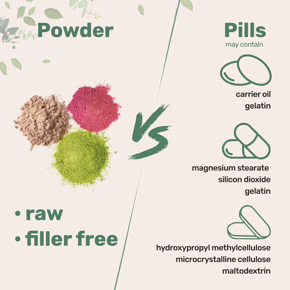 Vegan-friendly marshmallow root powder product image