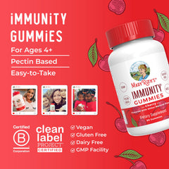 Icons indicating non-GMO, dairy-free, gluten-free, nut-free and soy-free