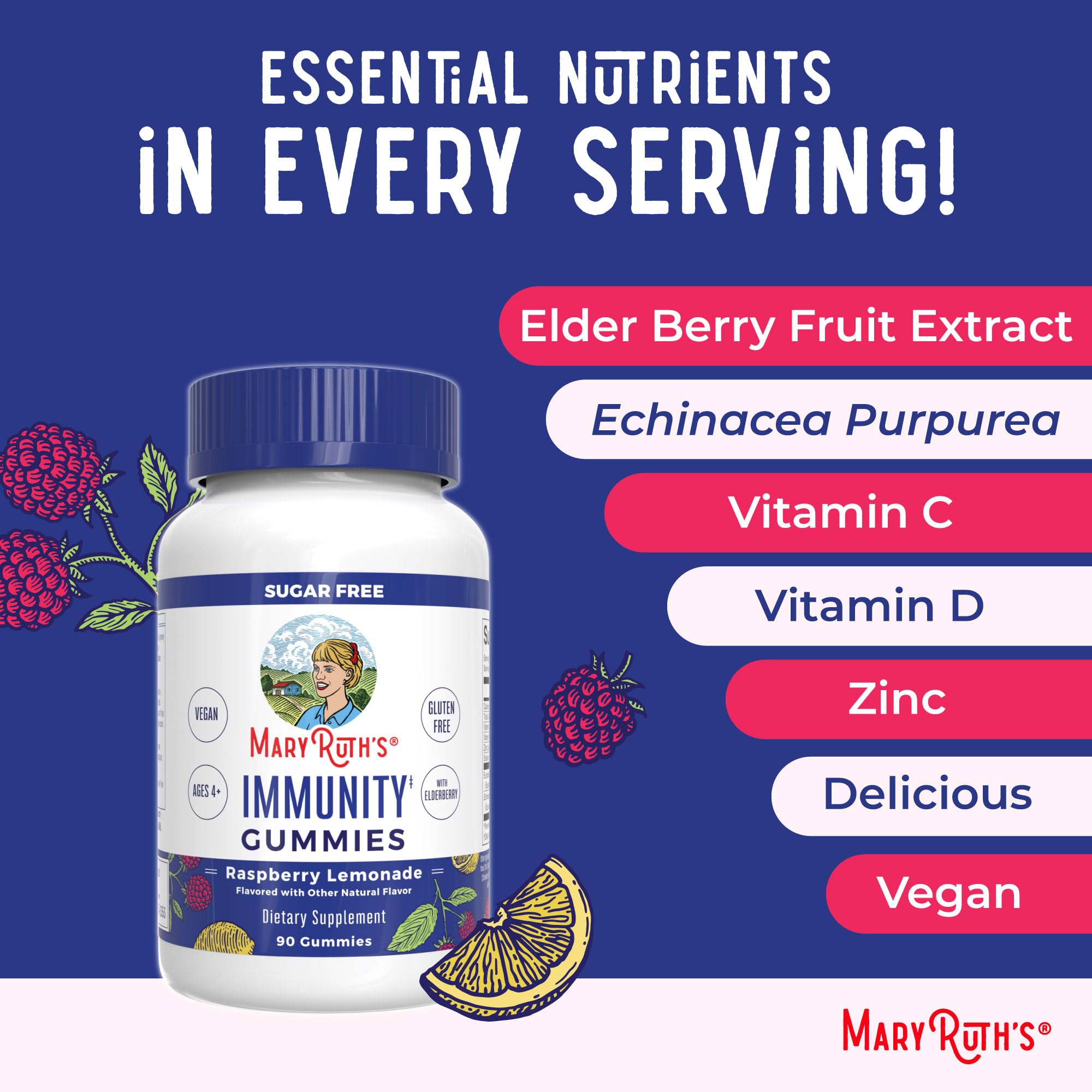 Allergen-free: dairy-free, gluten-free, nut-free, soy-free