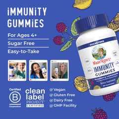 Sugar-free immune support gummies