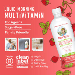 Bottle label showing 30-32 servings