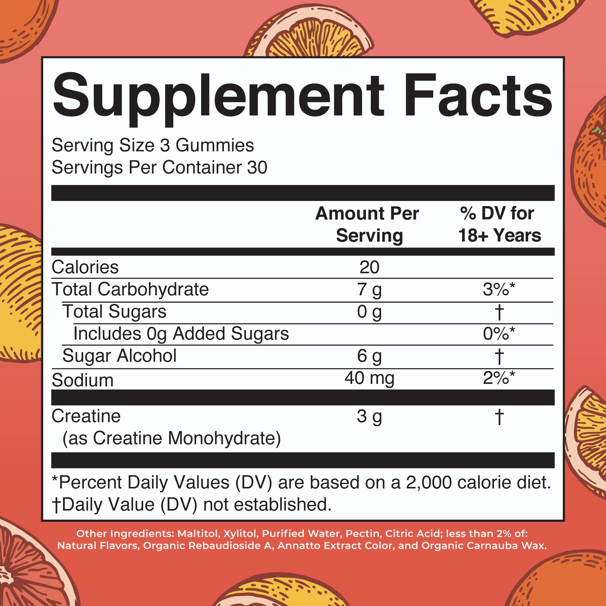 MaryRuth Organic Creatine Gummies closeup reveals chewy texture and flavor