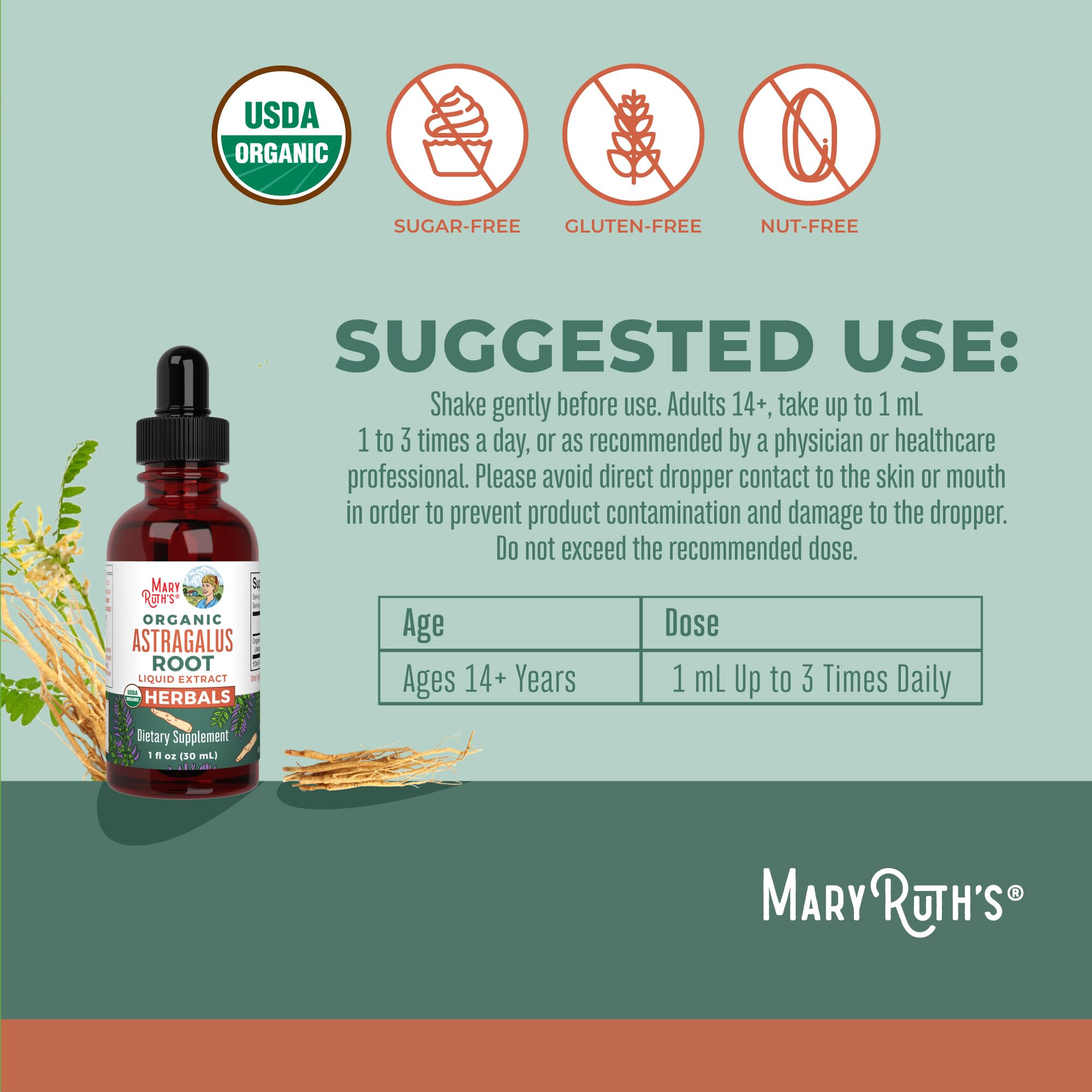 Ingredients: Organic Astragalus root, glycerin, purified water