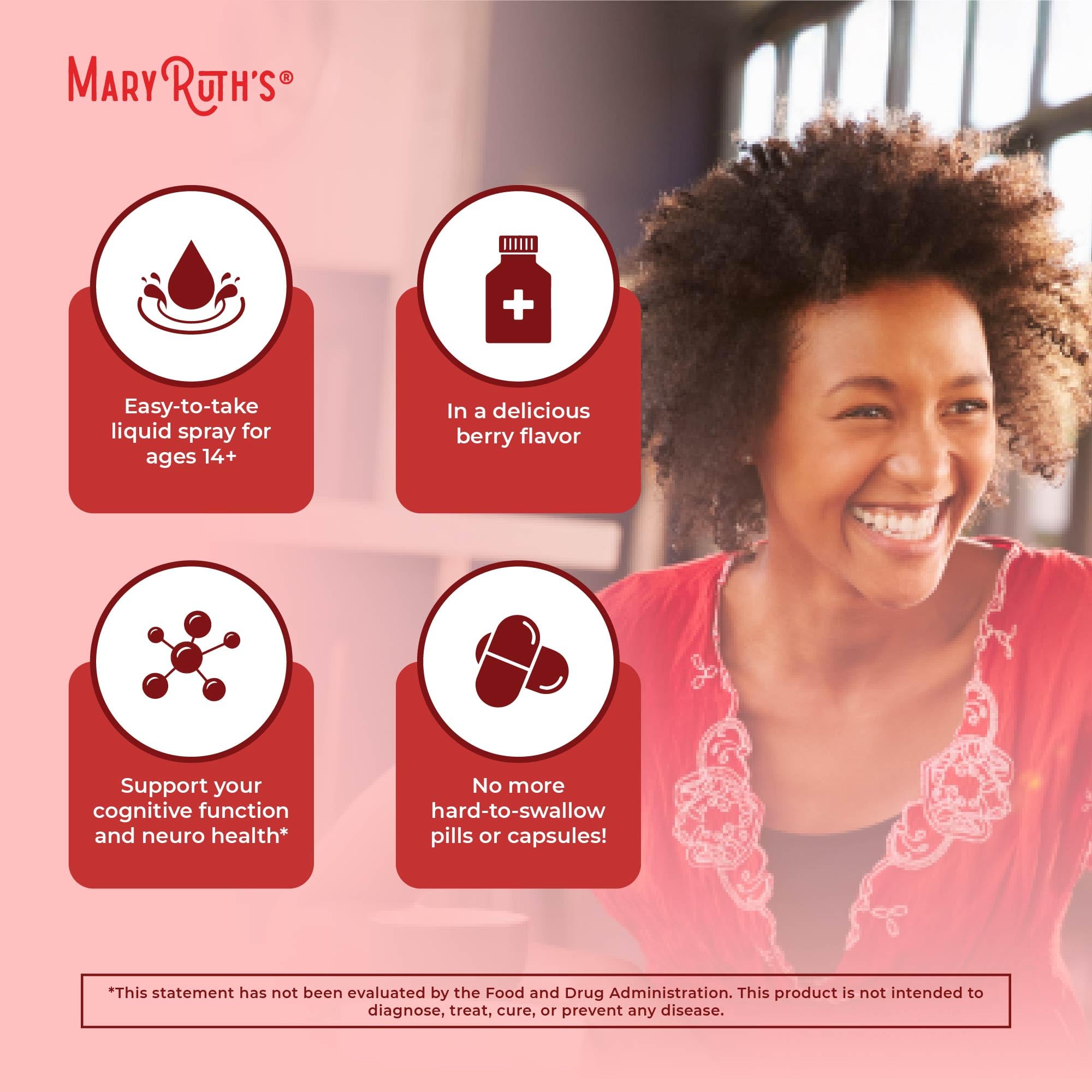 Nutrition facts for 1,500 mcg B12 spray