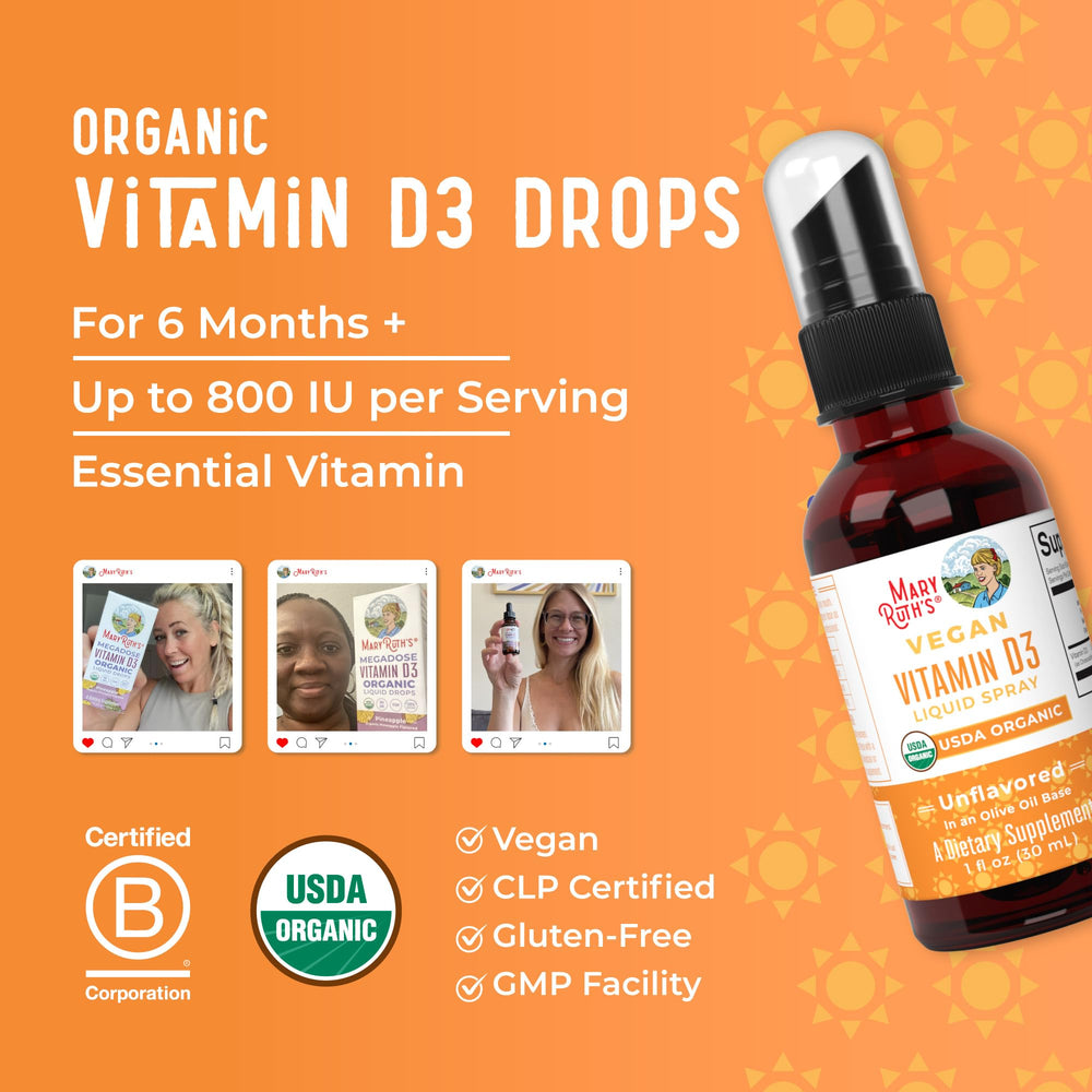 Spray applicator dispensing Vitamin D3