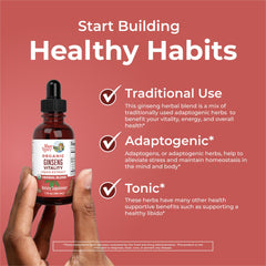 Dropper bottle dispensing the 1 fl oz liquid