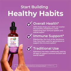 Serving suggestion showing 15 drops per serving