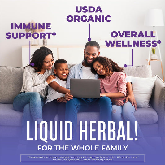 Elderberry syrup drops usage with instructions