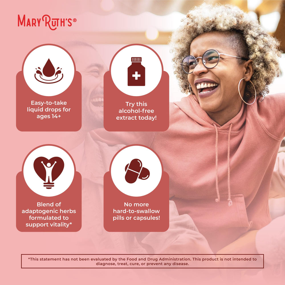 Illustration of vitality, energy and memory benefits