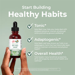 Health benefits highlight for Tulsi drops