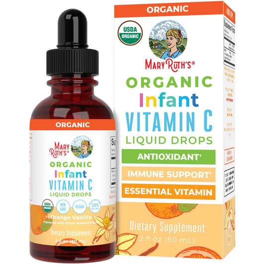 MaryRuth Organics Infant Vitamin C Drops 2 oz bottle front view
