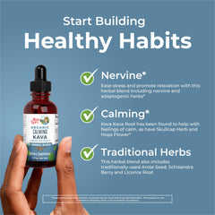 Serving size illustration: 1 mL dropper with 30 servings per bottle