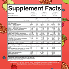 MaryRuth Essentials Plus strawberry flavor liquid multivitamin bottle