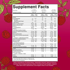 Liquid multivitamin for immune support with vitamins C and D