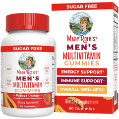 MaryRuth Organics Men's Multivitamin Gummies bottle – front view