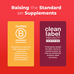Vitamin A, C, D3 and B vitamin icons on the label
