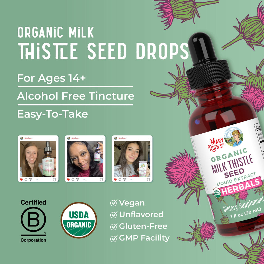 Pipette dispensing milk thistle drops