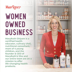 MaryRuth Organics Milk Thistle Seed Drops packaging by a woman-owned GMP facility