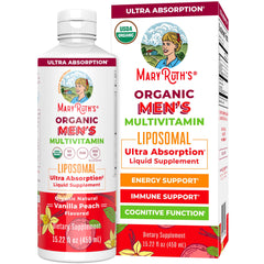 MaryRuth Organics Multivitamin for Men bottle front view