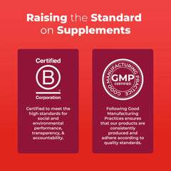 Vegan and Non-GMO seals