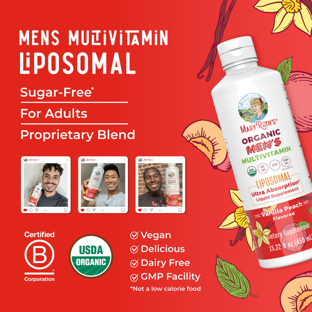Men's daily multivitamin packaging