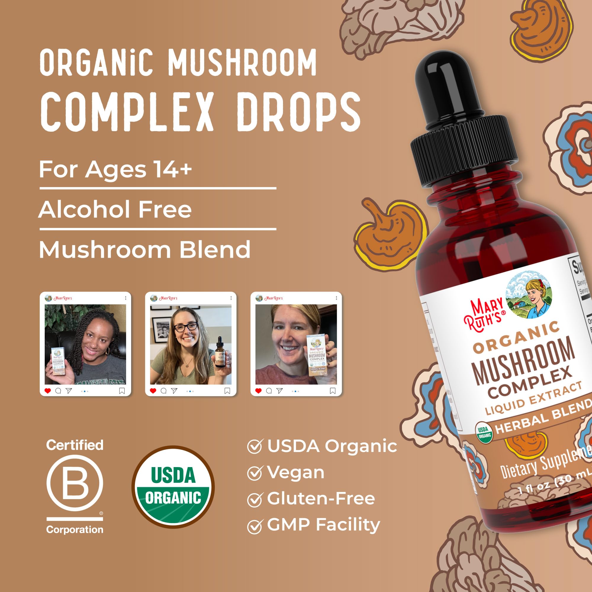 Label highlights vegan and Non-GMO attributes