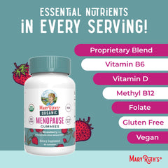 MaryRuth Organics ingredients panel highlights maca kudzu and black cohosh