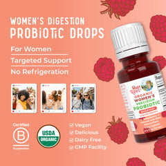MaryRuth Probiotic Drops packaging in a clean facility setting